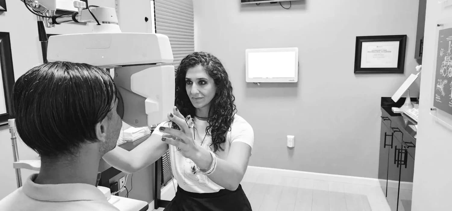 Comprehensive eye exam near me at Gazal Eyecare, serving Roswell and Atlanta