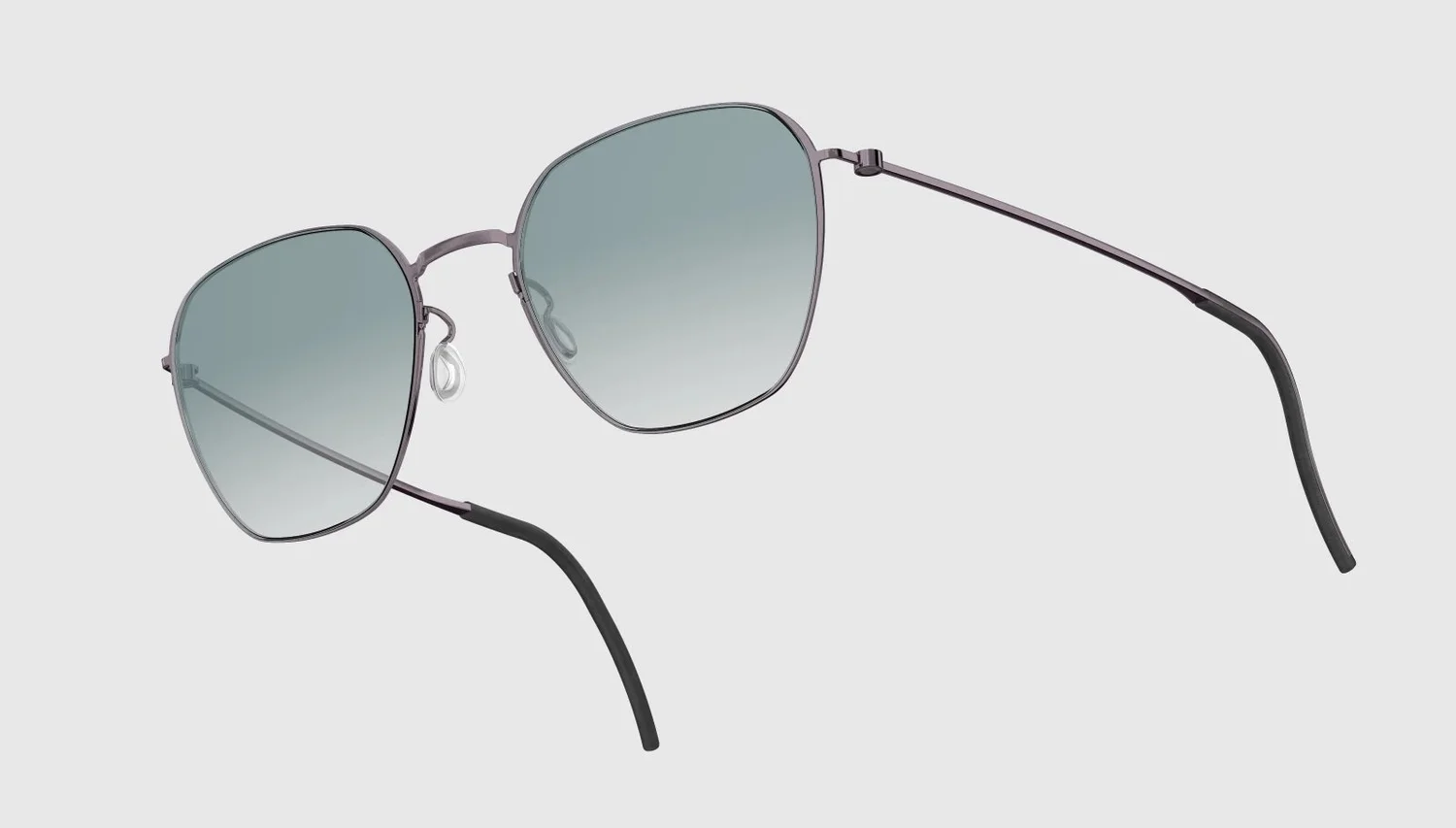 LINDBERG 5534 Thintanium sunglasses in Grey/Black